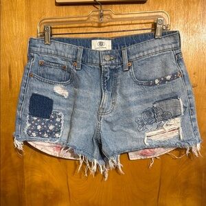Lucky Brand Patchwork Shorts sz 8